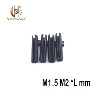 M1.5 M2 x L Mm 100 Pcs GB879 Split Baja Musim Semi Dowel Ketegangan Gulungan Jarum Tahan Silinder Jarum Cotter