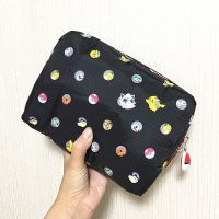 LeSportsac Meibao Shop สินค้าใหม่ Rexibao Limited Edition Fashion Snoopy กระเป๋าเครื่องสำอางขนาดใหญ่กระเป๋าคลัทช์ซักผ้า7121