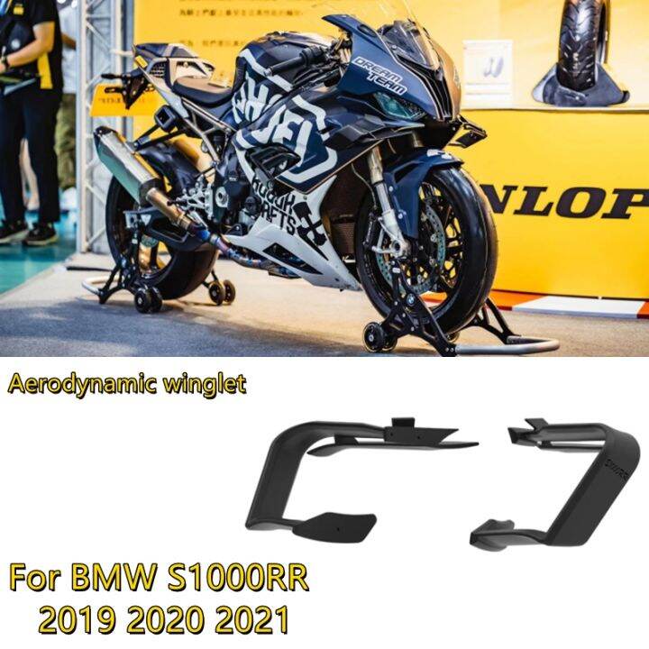 new-for-bmw-s1000rr-s1000-rr-2019-2020-2021-2022-high-quality-black-windshield-wing-fairing-front-aerodynamic-spoiler-winglet