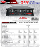 เครื่องขยายเสียง Power Amplifier NPE XL-2200 เพาเวอร์แอมป์ ยอดนิยม ทนต่อการใช้งานหนัก ไม่กลัวไฟตก ไฟสวิง ไม่ต้องใช้หม้อเพิ่มช่วย