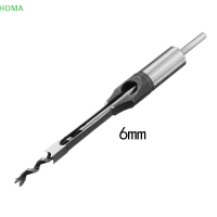 ?【Lowest price】HOMA Hss Square Hole เจาะเจาะบิตเหล็ก mortising drilling craving woodwork TOOL