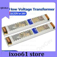 ixoo61 store 300W Ultra Thin Driver For LED Strips Constant Voltage Power Supply DC 12V 24V Lighting Transformers 300W