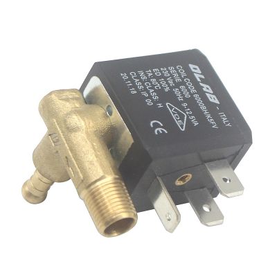 OLAB AC230V Normally Closed  50Hz G1/8 Brass Iron Steam Water 2 Position 2 Way Solenoid Electric Water Valve Valves