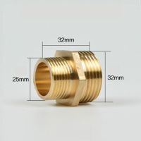 3/4 BSP male Turn 1 BSP Male Reducer Brass Pipe Fitting Connector Coupling Adapter