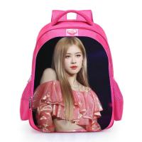 Customized Fashion Black Pink Printed Teenagers Girls Backpack Children Travel Backbag Headphone Port Sac A Dos Mochila Hombre