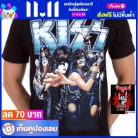 เสื้อวง KISS เสื้อยืด วงดนตรี คิส  ไซส์ยุโรป RCM1245