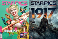 นิตยสาร STARPICS 908 มกราคม 2019 ปกหน้า Birds of Prey ปกหลัง 1917