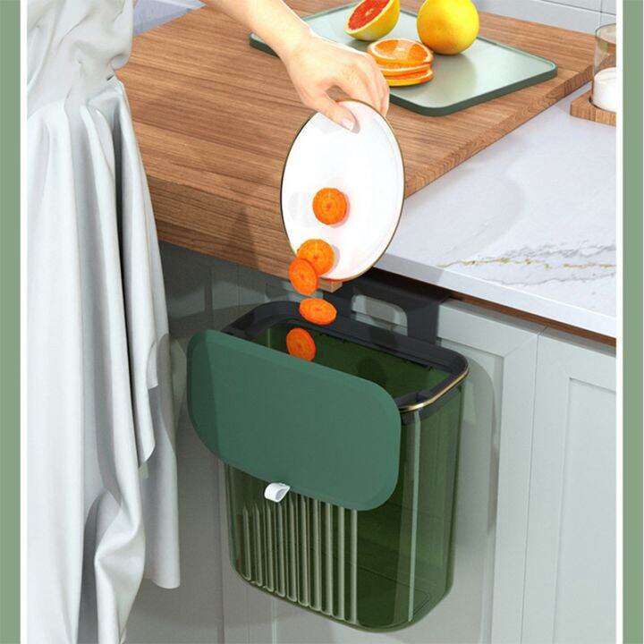 9l-cover-wall-mounted-trash-can-with-lid-waste-bin-kitchen-cabinet-door-hanging-trash