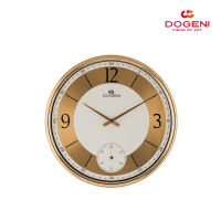 DOGENI นาฬิกาแขวน รุ่น WNP006RG WNP006SL (สีโรสโกลด์/สีเงิน) ขนาด 14 นิ้ว นาฬิกาแขวนผนัง นาฬิกาติดผนัง เข็มเดินเรียบ ดีไซน์เรียบหรู ระบบ Quartz Wall Clock Dekojoy