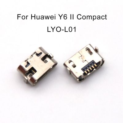 10ชิ้นแจ็คไมโคร Usb เชื่อมต่อเต้ารับสำหรับชาร์จพอร์ตสำหรับ Huawei Y6 Ii Compact Lyo-l01 Y5 Ii Cun-l01 Y5-y6 Mya-l22 Y5