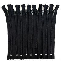 10 pieces of 5#15-60cm black，white nylon zipper tailor sewer crafts and FGDQRS Door Hardware Locks Fabric Material