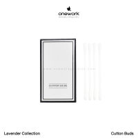 วันเวิร์ค คอตตอนบัต ลาเวนเดอร์ คอลเลคชั่น (แพ็ค 100 ชิ้น) Onework Cotton Buds Lavender Collection (Set 100 pcs.) ชุดของใช้ในโรงแรม และรีสอร์ท