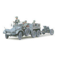 TAMIYA 35259 1/35 KRUPP PROTZE 1 ton (6x4) Kfz.69 TOWING TRUCK with 3.7cm Pak