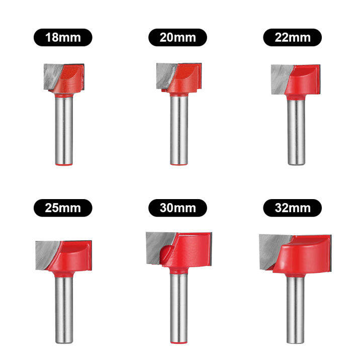 vastar1ชิ้น8มิลลิเมตร18-20-22-25มิลลิเมตรก้านทำความสะอาดด้านล่างเราเตอร์บิตเส้นผ่าศูนย์กลางตัดคาร์ไบด์สำหรับไม้ตัดงานไม้พื้นผิวแผ่นเราเตอร์