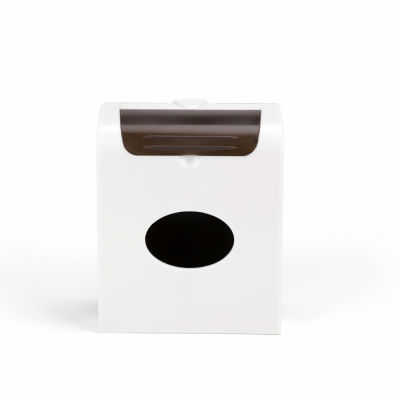 GOME กล่องทิชชูตั้งโต๊ะมีที่ใส่ไม้จิ้มฟัน รุ่น DFBO01 ขนาด 8.2x12x14 ซม. สีขาว