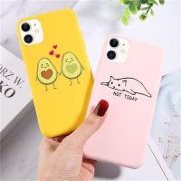 Cactus Avocado Cartoon Phone Case For iPhone 11 12 Mini Pro X XR XS Max 7 8 6 6s Plus 5 5s SE 2020 Soft TPU Silicone Back Cover