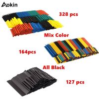 【cw】 Shrinking 328Pcs Insulation Sleeving Thermal Casing Car Electrical Cable Tube kits Shrink Tubing Wrap Sleeve Assorted