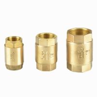 Brass 1/2" 3/4" 1" 1-1/4" 1-1/2" 2" female thread wire mouth vertical check valve non-return valve Plumbing Valves