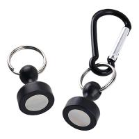 Fishing Magnetic Buckle With Keychain Carabiner Retractor Net Release Holder Anti-Falling Fishing Clip Hook Fishing Accessories Accessories