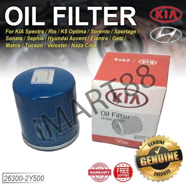 Original All Model Kia Hyundai Oil Filter 263002Y500 Atos Tucson Getz