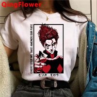 Kawaii Hunter X Hunter Killua Zoldyck Kurapika Hisoka White T Shirt Print Kawaii Kawaii T Shirt