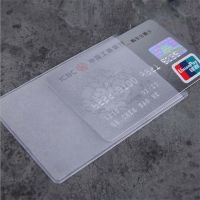hot！【DT】❉  10Pcs/Lot 60x93mm Transparent Card Protector Sleeves ID Holder Wallets Purse Business Credit Cover