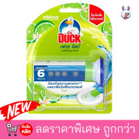 เป็ด Duck เฟรช ดิสก์ เจลติดโถสุขภัณฑ์ กลิ่นไลม์ 38 กรัม / แผ่นเจล 6 ชิ้น ป้องกันคราบและกลิ่นไม่พึงประสงค์ให้กับโถสุขภัณฑ์