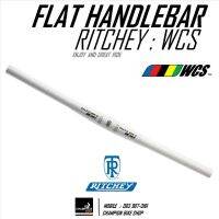 แฮนด์ตรงเสือภูเขา RITCHEY WCS FLAT HANDLEBAR 31.8 / 600mm. / สีขาวเงา