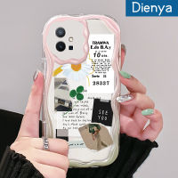 เคส Dienya สำหรับ Vivo Y75 Y55เคสมือถือ5G Y55s 2023 Y33s 2023 Y33e T1 Y30 Y52t 5G Iqoo Z6แฟชั่น5G Iqoo เนื้อครีมน่ารักกันกระแทกแบบใสนิ่มโปร่งใสลายกล้องถ่ายรูปสร้างสรรค์ฝาครอบป้องกันซิลิโคน