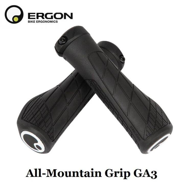 ERGON GA3 GE1 GA20 AntiSlip Ruer แฮนจักรยาน Grip MTB ขี่จักรยานนุ่มมือ