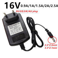 【COOL】 16V 16โวลต์ Ac Dc 0.9A 900mA 1A 1.5A 2A 2.5A อะแดปเตอร์5.5x2.1/2.5มม.AC/DC อะแดปเตอร์ Adaptador สวิทช์