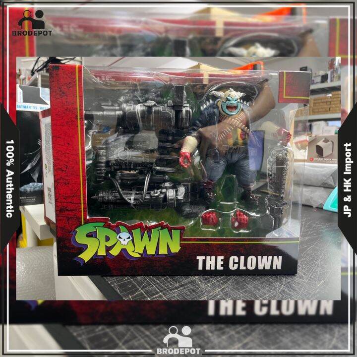 [Ready Stock] McFarlane Spawn Deluxe Set - The Clown Bloody | Lazada.co.th