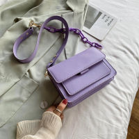 Chain Design New Mini PU Leather Flap Bags For Women 2021 hit Summer Lady Shoulder Handbag Female Fashion Cross Body Bag