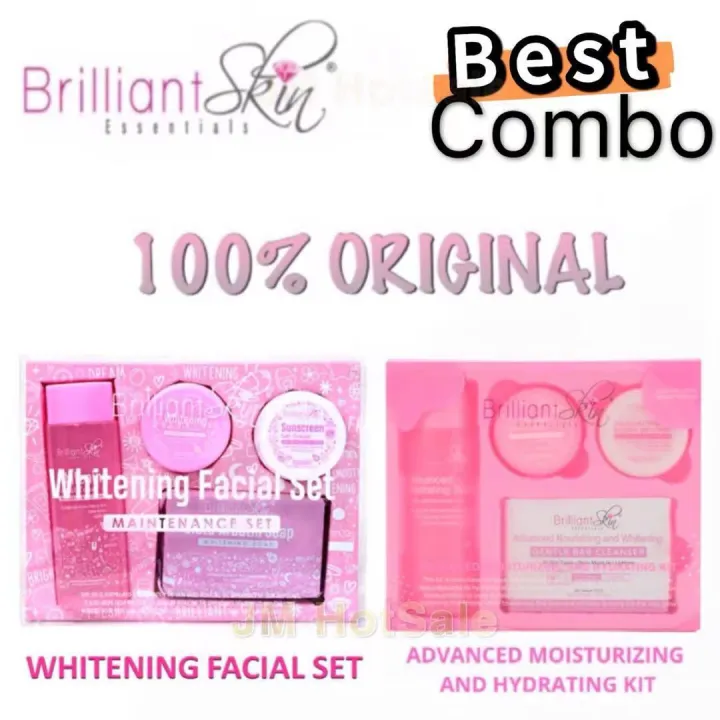 Best Combo Set Original Brilliant Skin Whitening Facial Maintenance