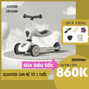 xe scooter cho bé từ 1-6 tuổi chính hãng Zinbang, scoot and ride