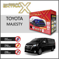 ผ้าคลุมรถ ส่งฟรี TOYOTA MAJESTY ตรงรุ่น กล่อง EXTRA-X ผ้า HI-PVC อย่างดีหนาพิเศษ ป้องกันแดด ป้องกันฝน ป้องกันฝุ่น