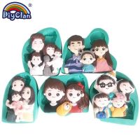 DIY Family Fathers Mothers Day Candy Chocolate Fondant Silicone Mold Cake Insert The Cards Decoration Household Baking Tools Bread Cake  Cookie Acce