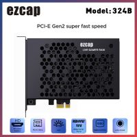 Ezcap324B Video Capture Card Live Gamer Raw PCIE 4K Video Game Capture Card Record &amp; Live Stream for Gaming Systems Camcorders