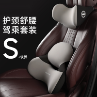 หมอนรองศีรษะในรถยนต์คุณภาพสูง Auto Neck Protector Car Seat Lumbar Support Pillow Memory Cotton Cushion Automotive Interior