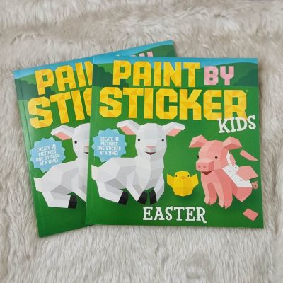 [หนังสือ สติ๊กเกอร์] Paint by Sticker Kids: Easter : Create 10 Pictures One Sticker at a Time!