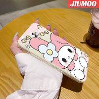 เคส JIUMOO สำหรับ OPPO R17 R17 Pro เคสลายการ์ตูนน่ารักเมโลดี้นุ่มเคสมือถือบางเคสขอบสี่เหลี่ยมด้านข้างกรอบซิลิโคนเคสป้องกันการกระแทก