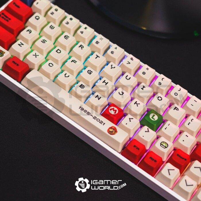 Bro Key Keyboards Flash Sale Keycaps Super Mario Bros PBT Dyesub for Mechanical Gaming ...