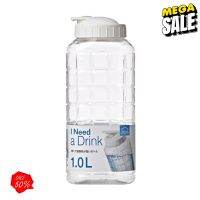 Water425Shop LOCK&amp;LOCK กระบอกน้ำ ขนาด 1000 มล. อุปกรณ์เก็บรักษาอุณหภูมิ กระบอกน้ำเย็น กระบอกน้ำพกพา กระบอกน้ำไปรร