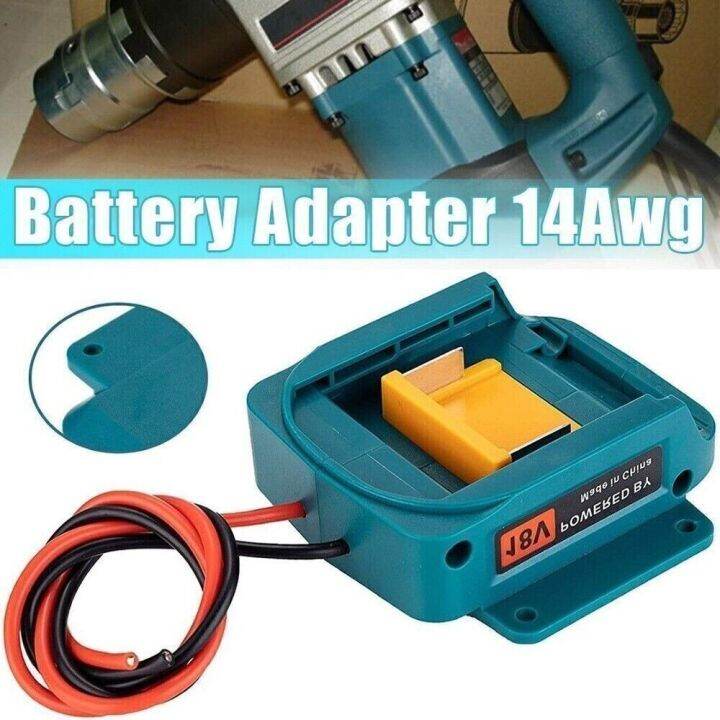 WFGV88 Practical Convert 18V For makita Power Adapter Battery Connector Output Adaptor with