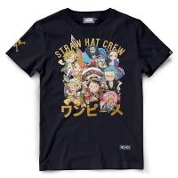 เสื้อยืดวันพีช One Piece STAMPEDE-1115-BK