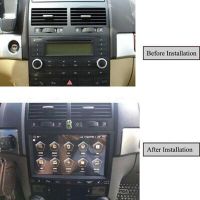 Car Radio Fascia for- 2003-2010 DVD Stereo Frame Plate Adapter Mounting Dash Installation Bezel Trim Kit