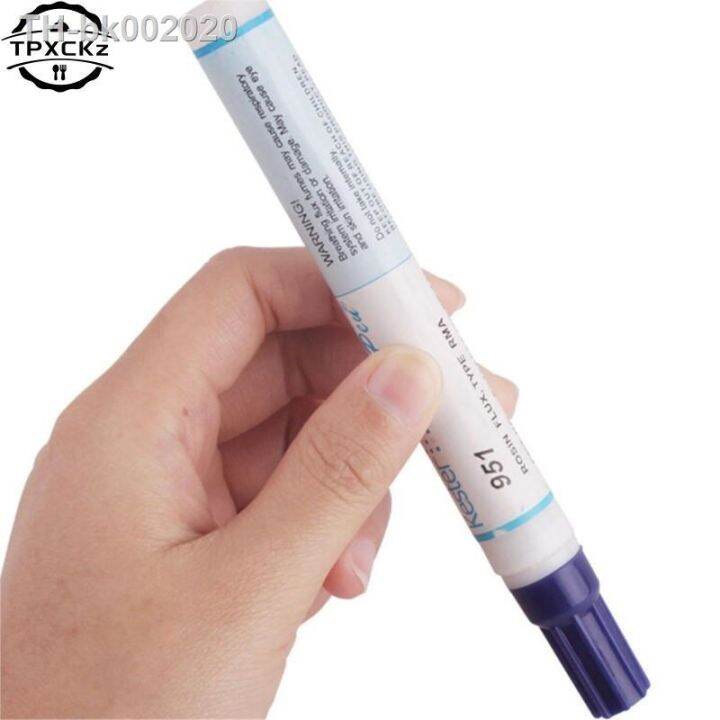 951-soldering-flux-pen-low-solids-no-clean-for-solder-solar-cell-process-tool