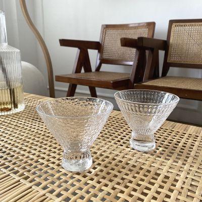 CuteLife Nordic Transparent Shot Glass Coffee Cup Milk Tea Whiskey Beer Wine Drinking Glass Decorative Wedding Dessert Glasses