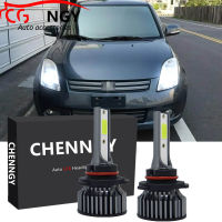 สำหรับ Suzuki Swift 1st Gen 2005-2010ไฟฉายคาดศีรษะหลอดไฟหน้า2006 2007 2008ไฟหน้ารถมอเตอร์ไซค์แบบ LED ฮาโลเจนเปลี่ยนชุดหลอดไฟ6000K