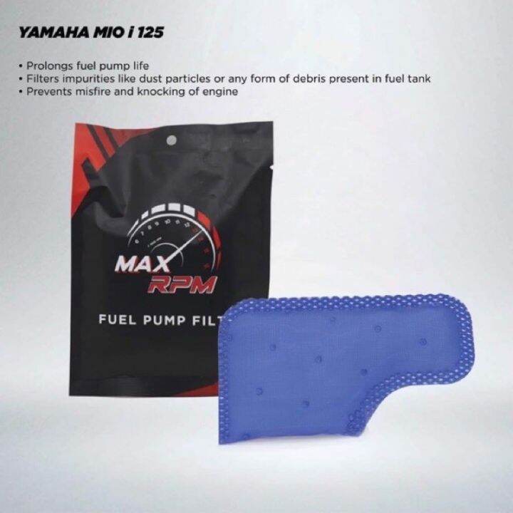 ♣MAX RPM Fuel Pump Filter w ORing Aerox NMAX Mio i 125 Mio Soul